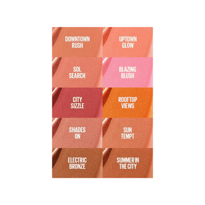 Maybelline New York Sunkisser Liquid Blush -01 Downtown Rush
