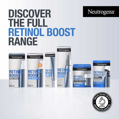 Neutrogena Retinol Boost+ Intense Night Serum 30ml / 1.0 fl oz 2 Pack