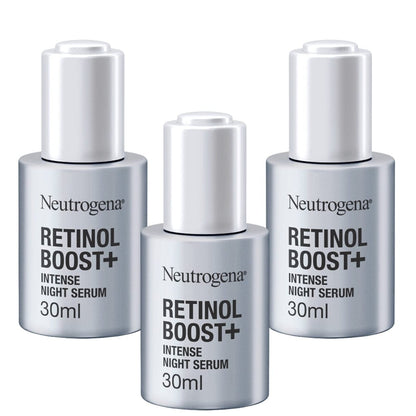 Neutrogena Retinol Boost+ Intense Night Serum 30ml / 1.0 fl oz 3 Pack