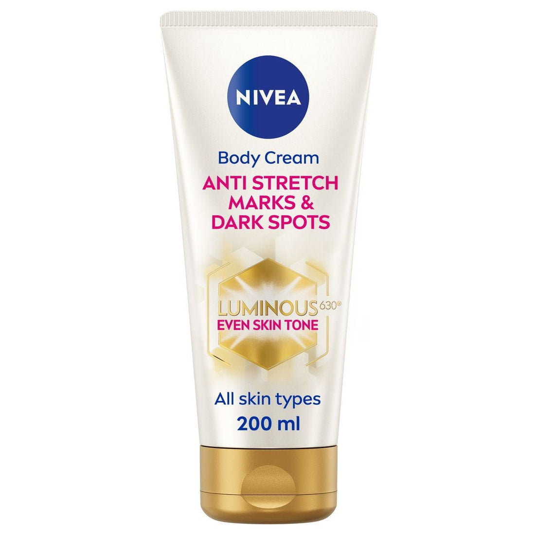 Nivea Luminous 630 Anti Stretch Marks &amp; Dark Spots Body Cream 200ml / 6.8 fl oz