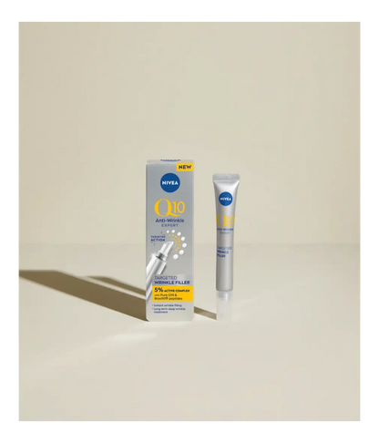 Nivea Q10 Anti-Wrinkle Power Wrinkle Filler Serum with Bioxifill Peptides 15ml / 0.5 fl oz