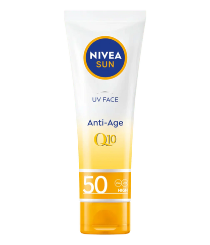 Nivea Sun UV Face Q10 Anti-Age Sun Cream SPF50 50ml / 1.7 fl oz