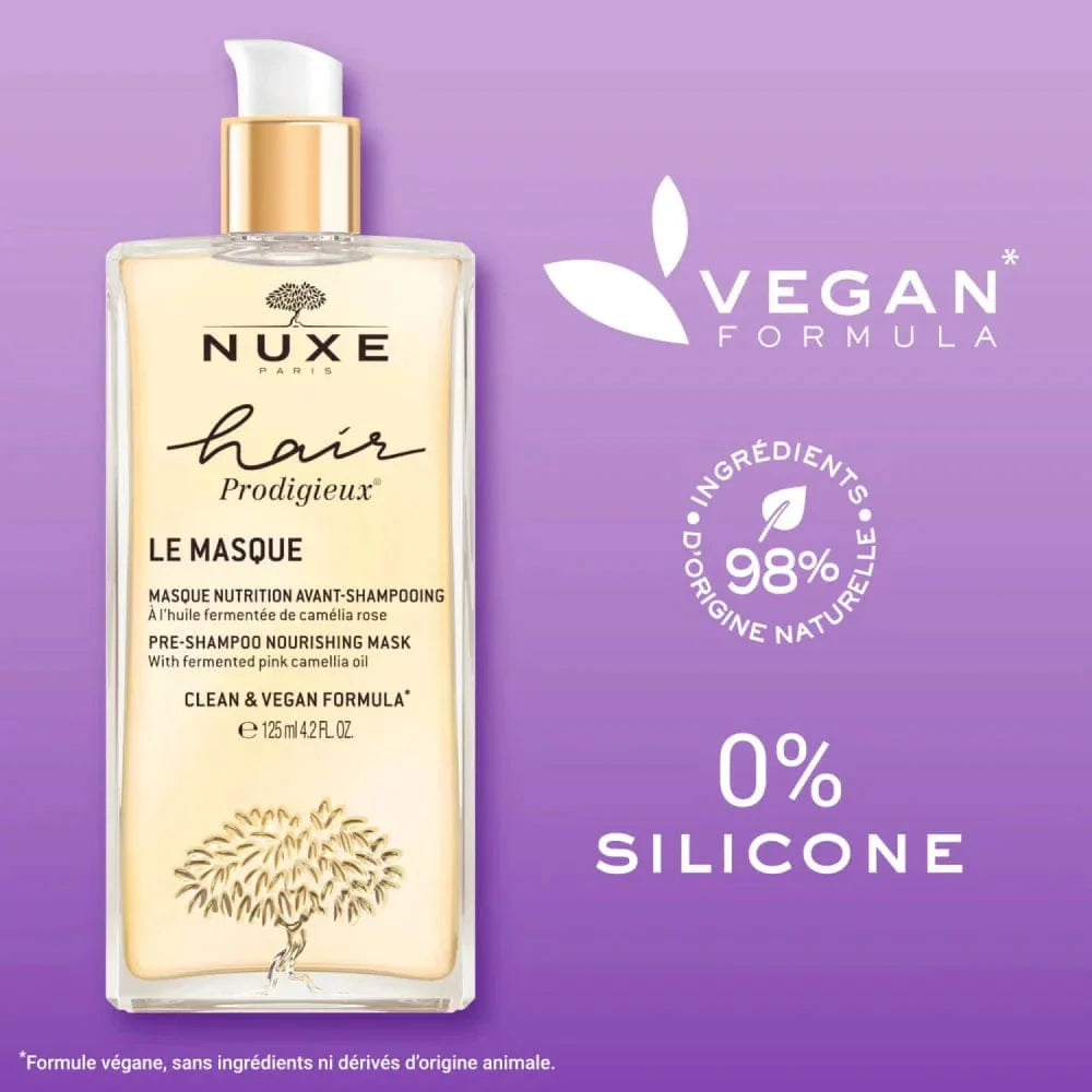 Nuxe Hair Prodigieux Pre Shampoo Nourishing Nourishing Hair Mask 125 ml