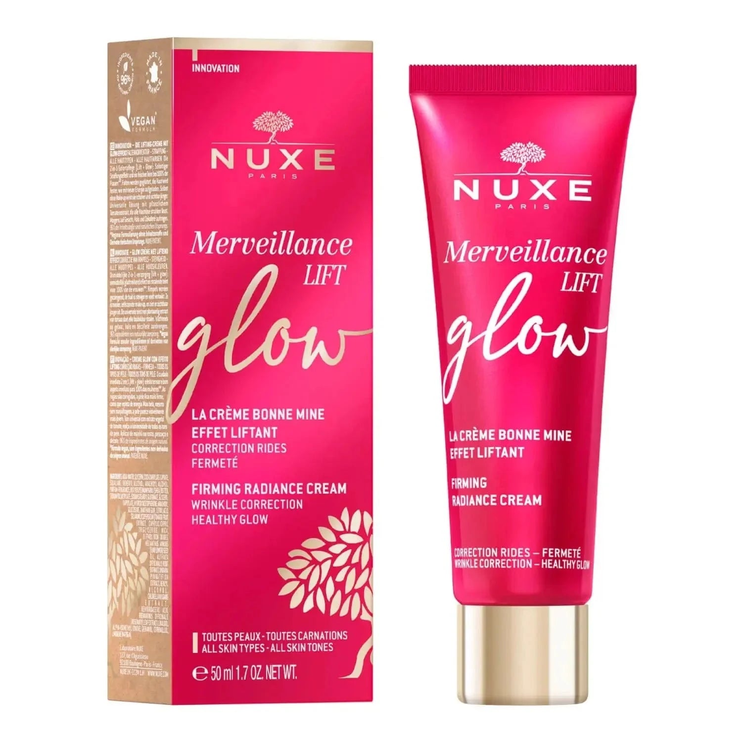 Nuxe Merveillance Lift Glow Firming Radiance Cream 50ml