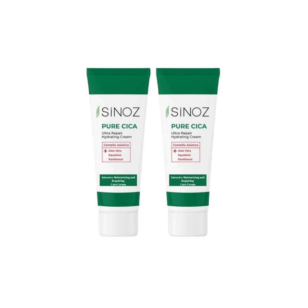 Sinoz Pure Cica Intensive Moisturizing And Restorative Care Cream 50 ml 2 Pack