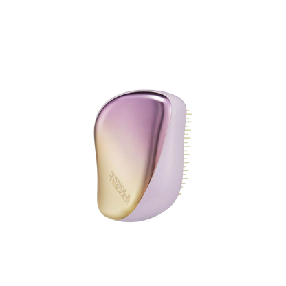 Tangle Teezer Compact Styler Lilac Yellow Chrome Hair Brush