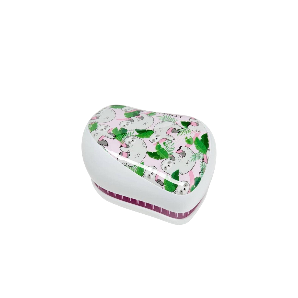 Tangle Teezer Compact Styler Sloth Print Hair Brush