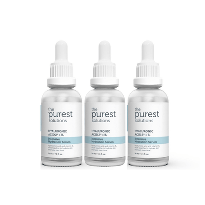 The Purest Solutions Intensive Moisturizing Treatment Serum for All Skin Types 30ml 3 Pack