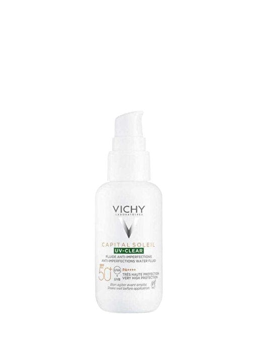 Vichy Capital Soleil UV-Clear Spf 50 Fluid Sunscreen 40 ml